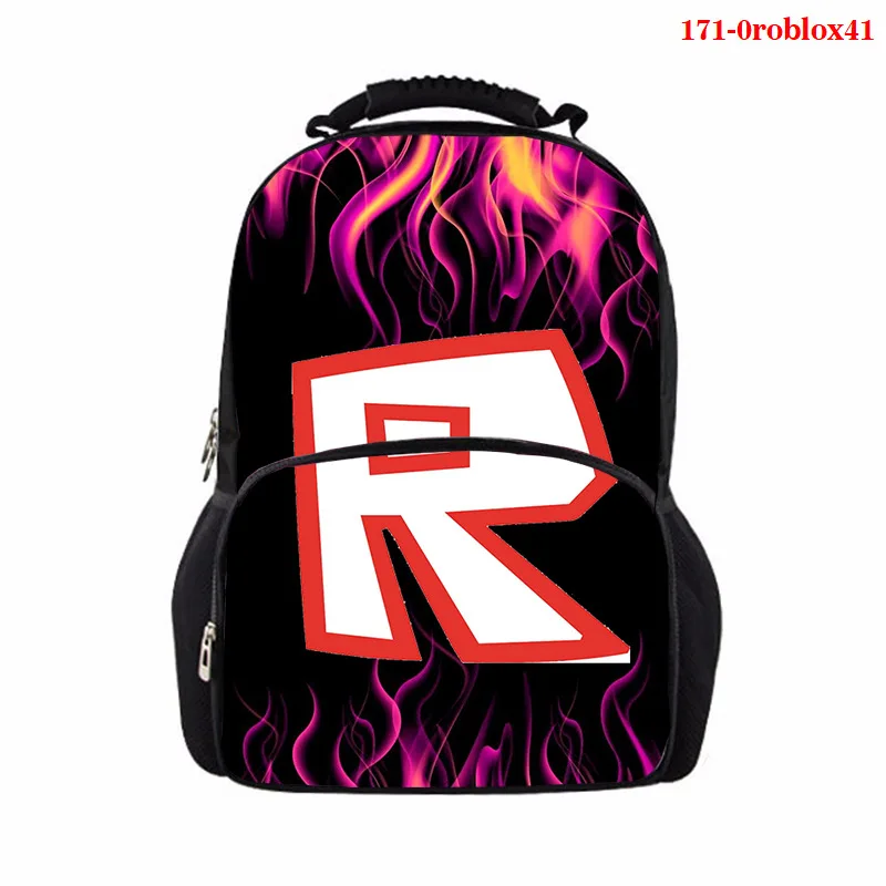 Conjunto de duas peças de 3D Novo Jogo Dos Desenhos Animados Roblox Escola  Primária e Secundária Estudantes Saco de Escola Infantil Mochila Lápis Caso  - AliExpress