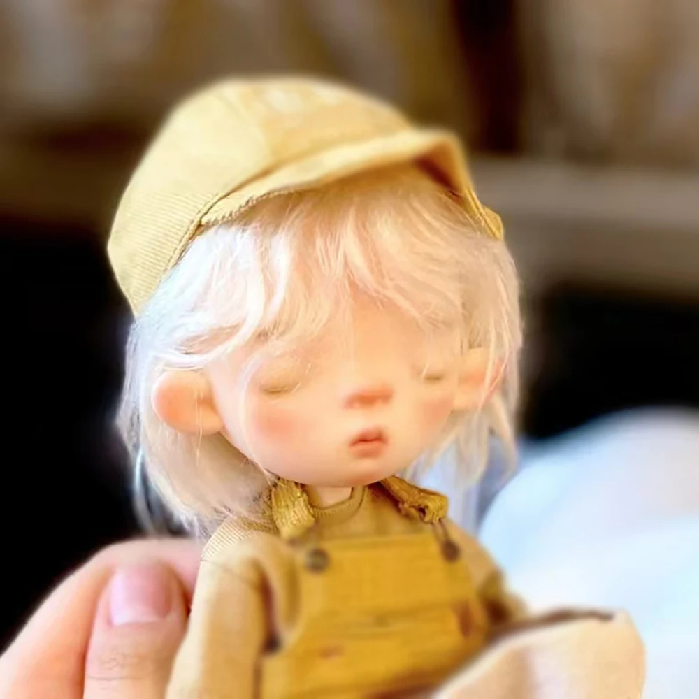 1/6 BJD Puppenkopf Kein Make-up Schlafpuppe Harzmaterial Kein Make-up Puppengeschenke – Detail 1