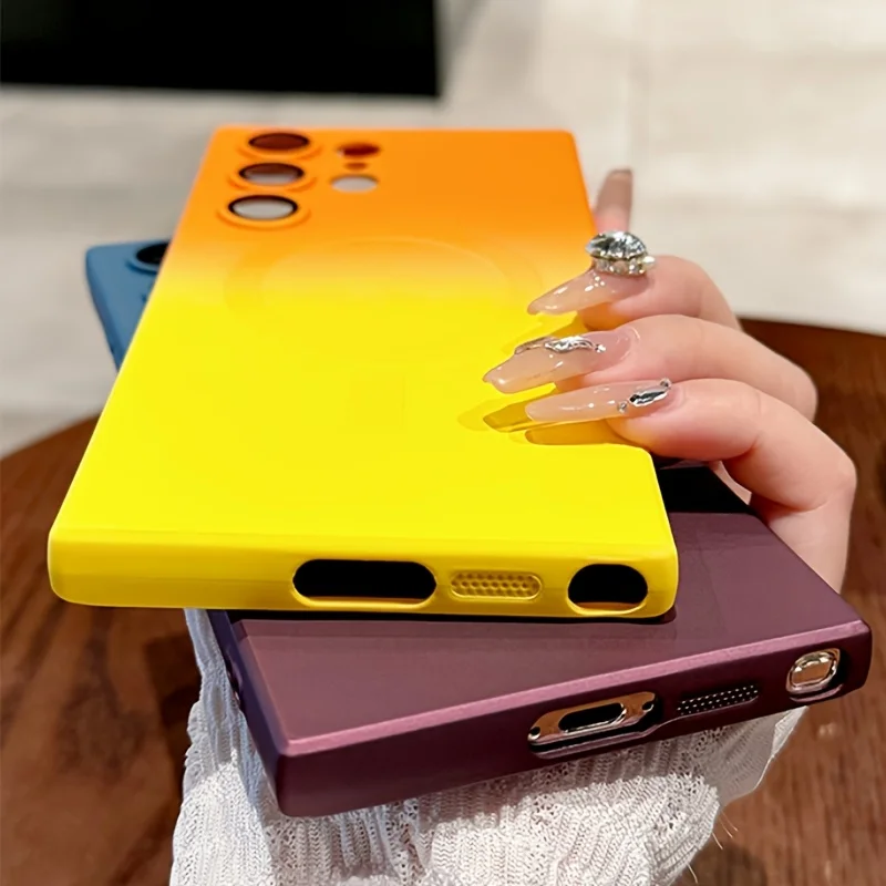 Gradient Color Camera Lens Protector for Magsafe Case - Premium Back Cover