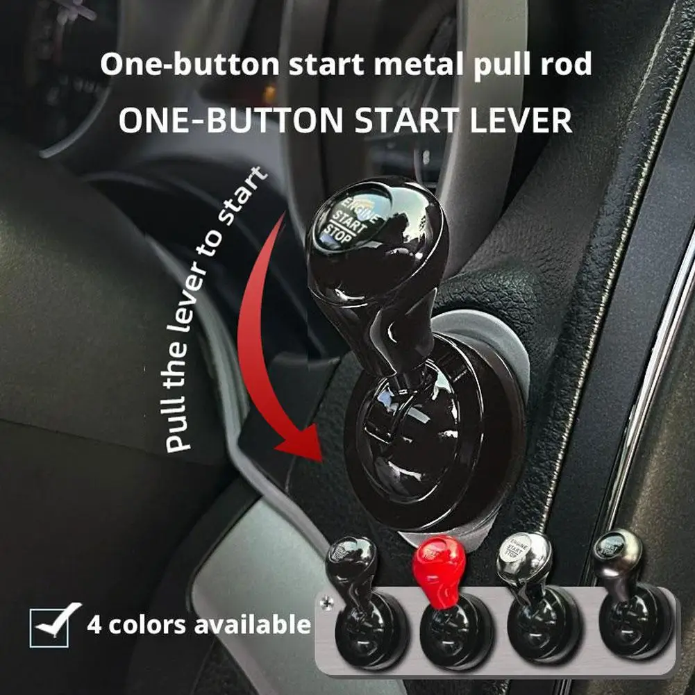 Enhanced Car Start Button Cover - Stylish Push Start Protection for Automotive Interiors