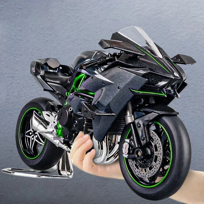 1:9 Kawasaki H2R Ninja spray H2R Alloy Die Cast Motorcycle Model