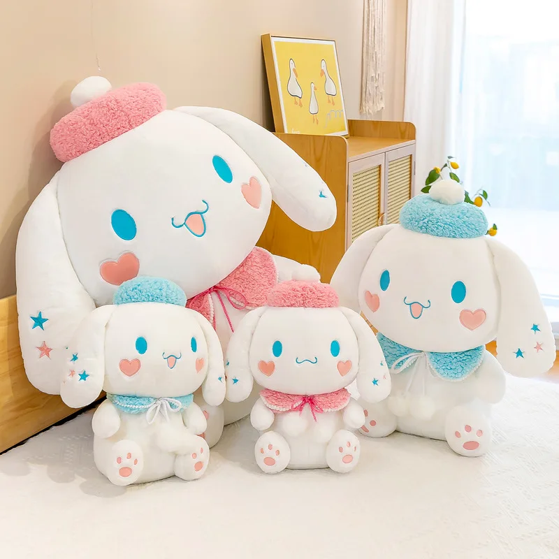 

Kawaii Sanrio Cinnamoroll Plush Toy Cartoon Anime Big Eared Dog Soft Stuffed Animals Cute Plushie Pillow Doll Children Toys Gift