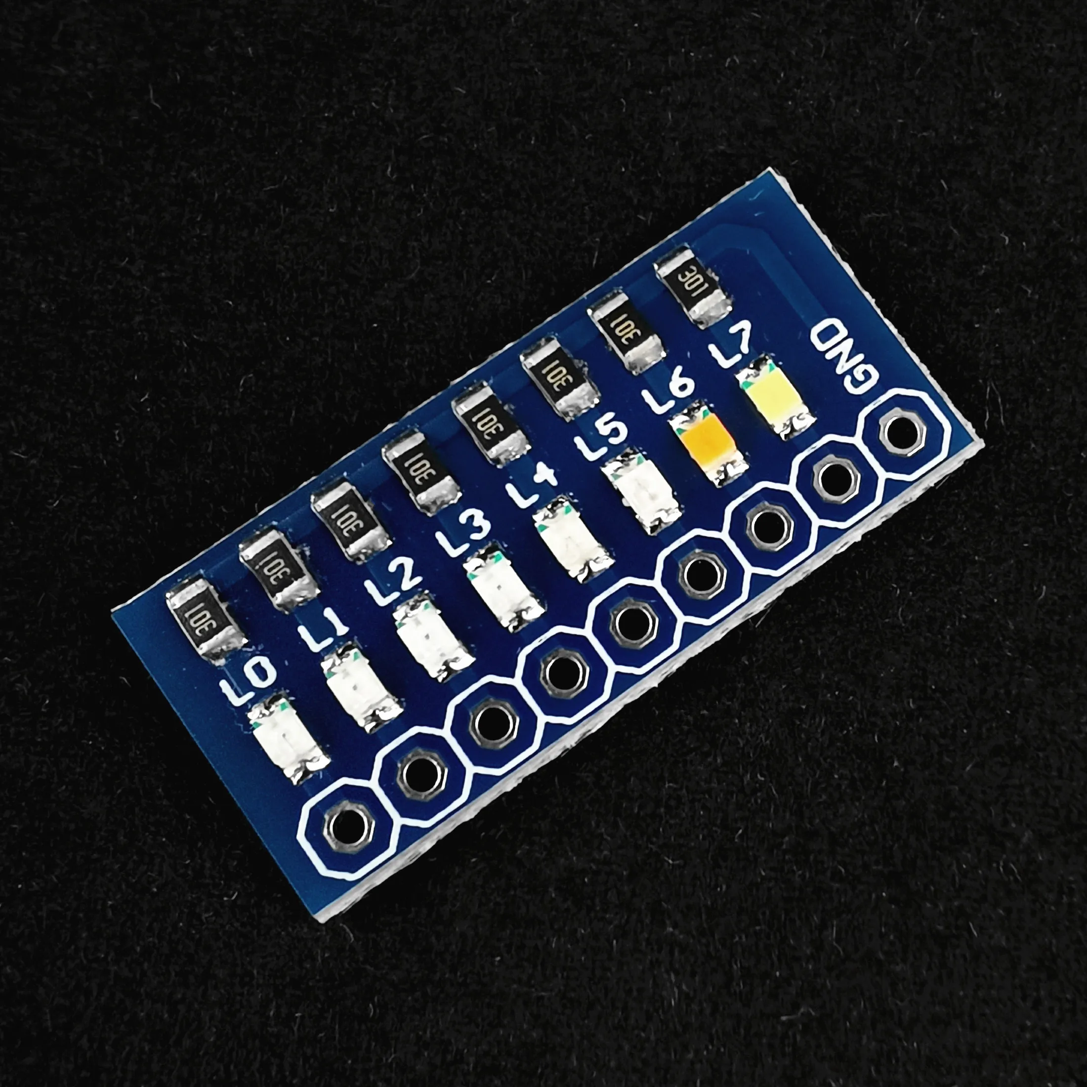 8-bit Port Test Lamp Indicator 11 Kinds of Color For STM32 STC 51 AVR PIC Arduino led lamp beads