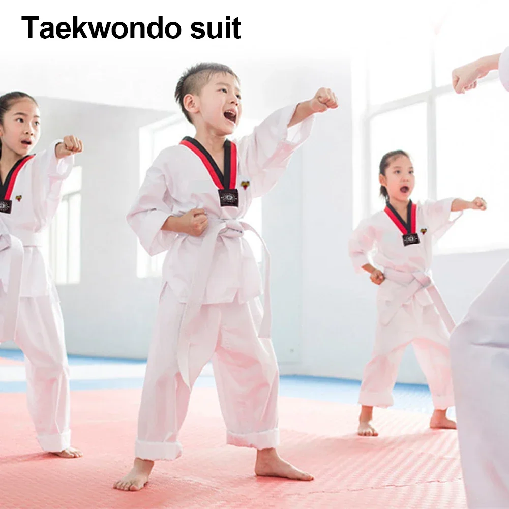 Kinderen Volwassen Taekwondo Dobok Kleding Karate Pak Taekwondo Uniform Karate Kleding Protecciones Equipo De Taekwondo Luvas