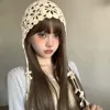 Boho Knitted Thin Hollow Handmade Crochet Korean Knitted Hats For Women Spring Summer Travel Versatile Concave Strap Beanies Cap 1