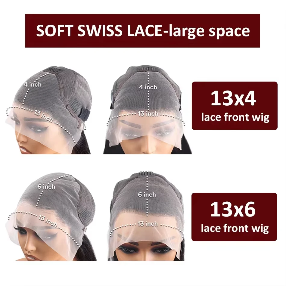 WeWave 30 40 Inch 99J Burgundy 13x6 Hd Lace Frontal Human Hair Wig Red Colored 13x4 Transparent Lace Curly Deep Wave Frontal Wig