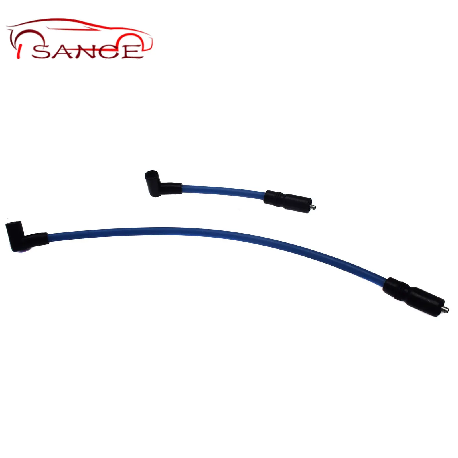 Ignition Cable Set 10.4mm 10mm Spark Plug Wire DYNA-409BL For Harley Davidson Big Twin 99-19 FXD Dyna Softail