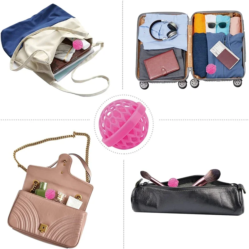 Purse Cleaning Ball Backpack Cleaner Clean Ball Absorbs Debris and Dust in Purse/Cosmetic Bag/Handbag Interior Cleaning Supplies