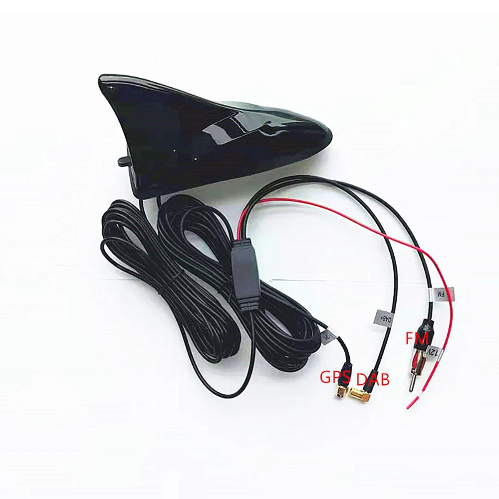 

Многофункциональная автомобильная антенна на крышу автомобиля GPS + DAB + FM/AM радиосигнальная антенна Акулий плавник автомобильная антенна на крышу автомобильные аксессуары