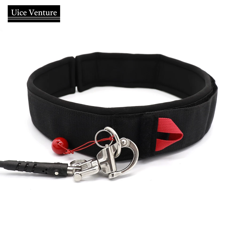 Corda In Vita Regolabile A Sgancio Rapido 10Ft Hydrofoil Surf Cintura In Vita Guinzaglio A Spirale Per Accessorio Per Tavola Da Surf In Corda Per Ala