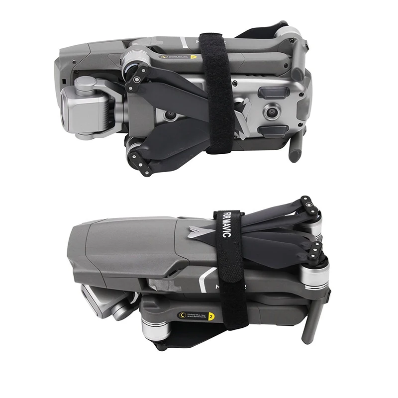 Sangles Fixation Hélices Drone DJI Air 3/3S/Mavic Air 2/2S/Mavic 2/3/4 Pro - Lot de 2
