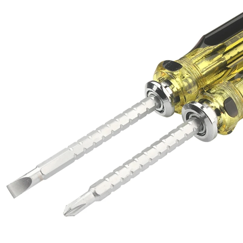 

Screwdriver Magnetic Double Head Telescopic Dual-purpose Multifunctional Household Screwdriver Repair Tool Dropship