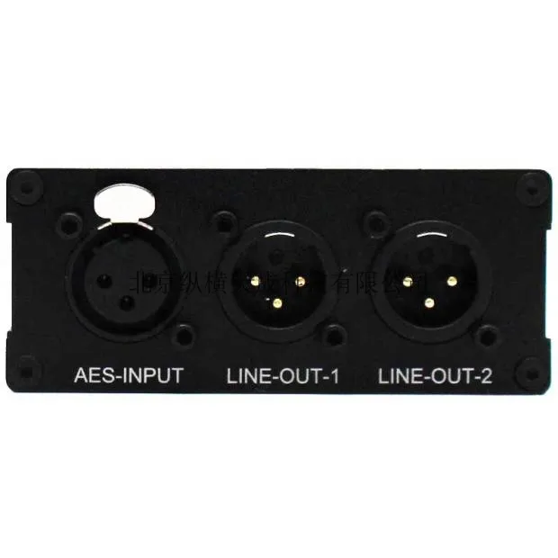 AES/EBU Digital to Analog Audio Converter Full Aluminum Housing