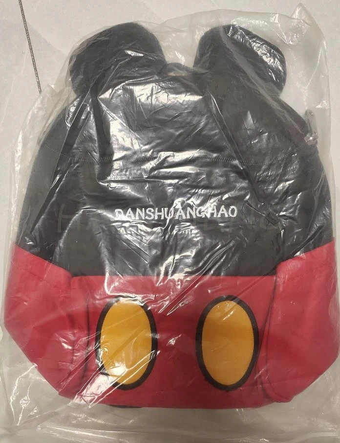 Mochila com mickey e minnie design para menino e menina, mochila