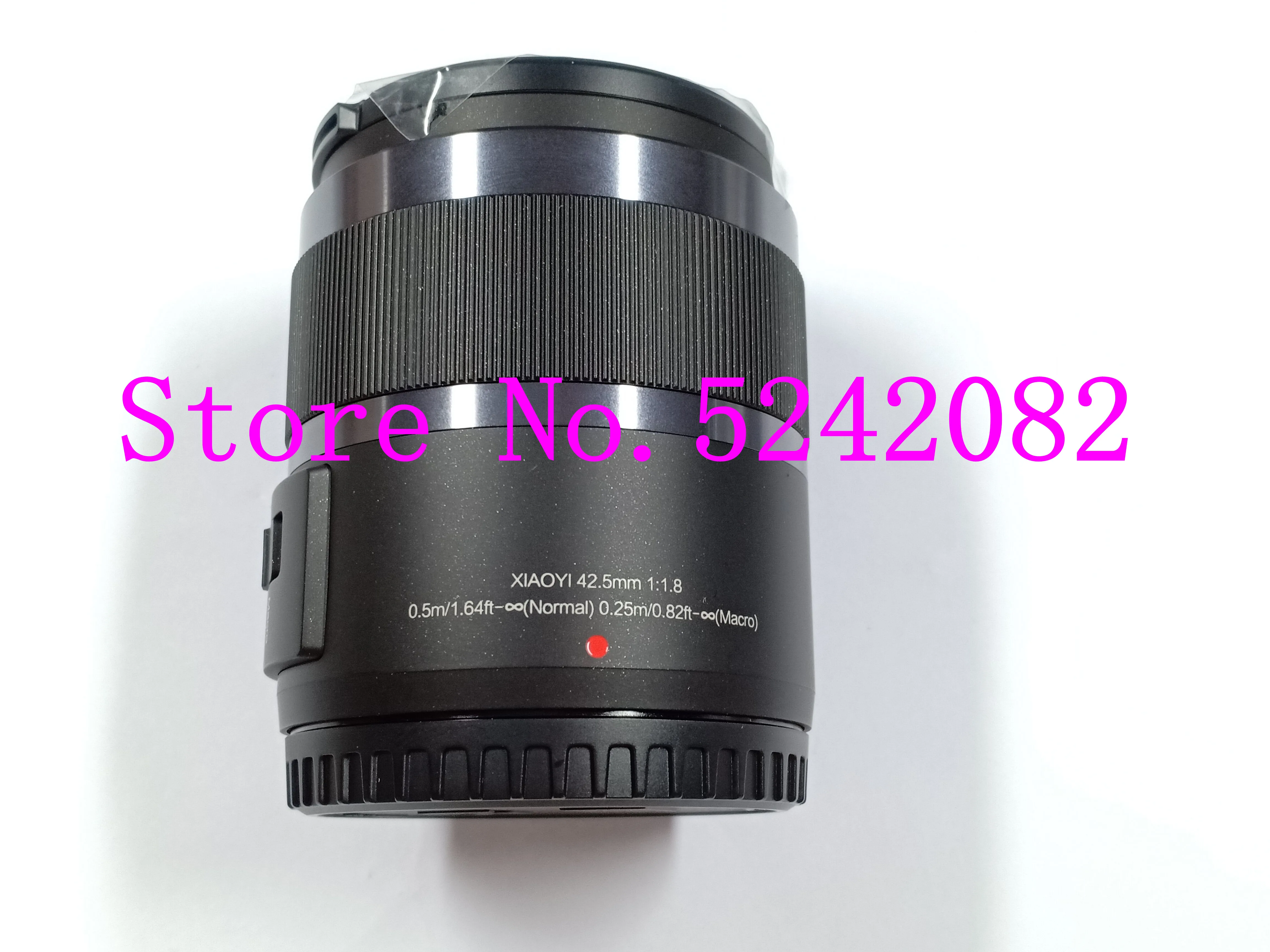 Новинка 42 5 мм F1.8 фиксированный фокус объектив для YI M1 камеры Olympus E-PM1 E-P5 E-PL3 E-PL5 E-PL6