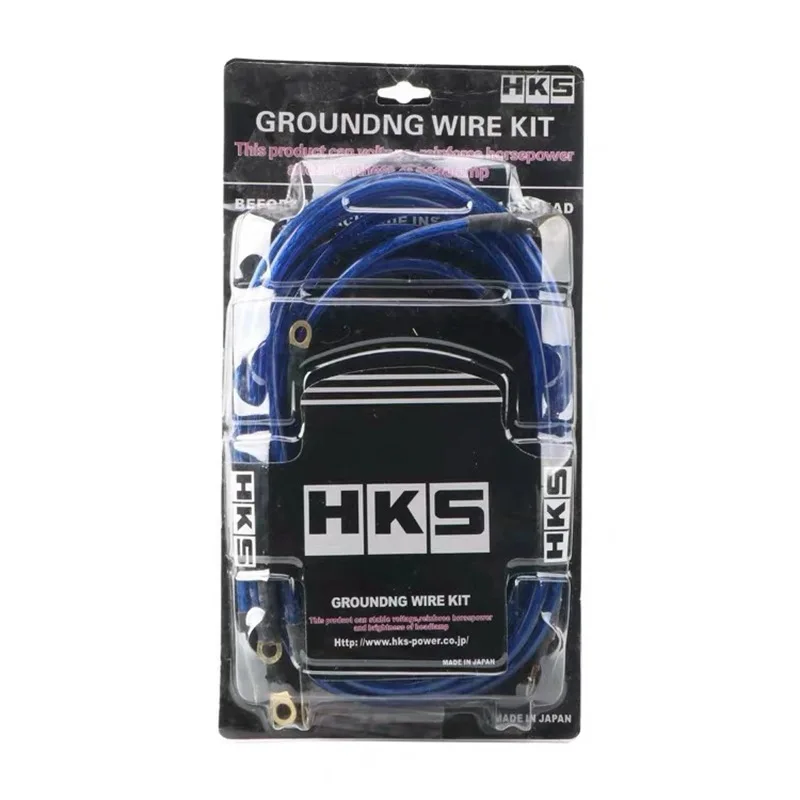 5 Point 0.6/0.8/1m Universal Car Ground Cables Auto Booster Jumper Grounding Wire System Kit to