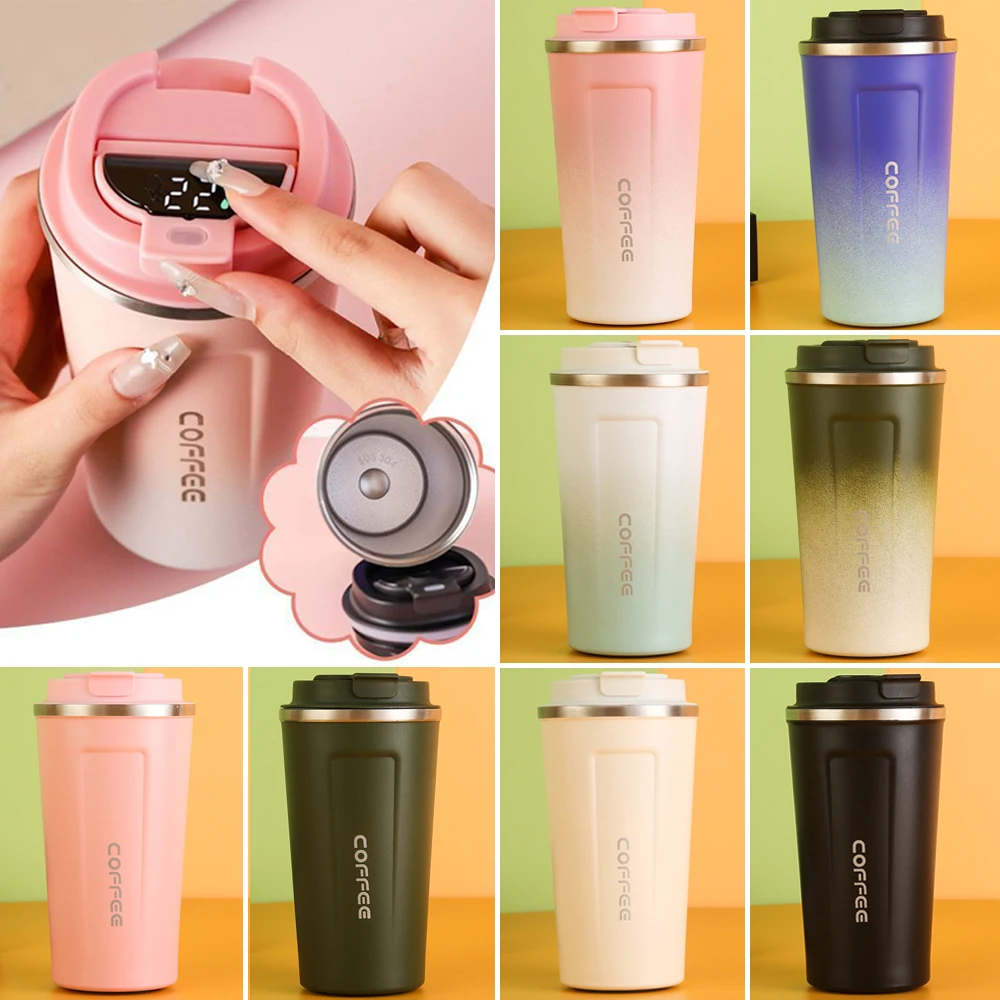 12oz 18oz Stainless Steel Thermal Mug Thermo Bottles for Coffee Insulated  Tumbler Copo Termico Caneca Termica Tasse Café Termo - AliExpress