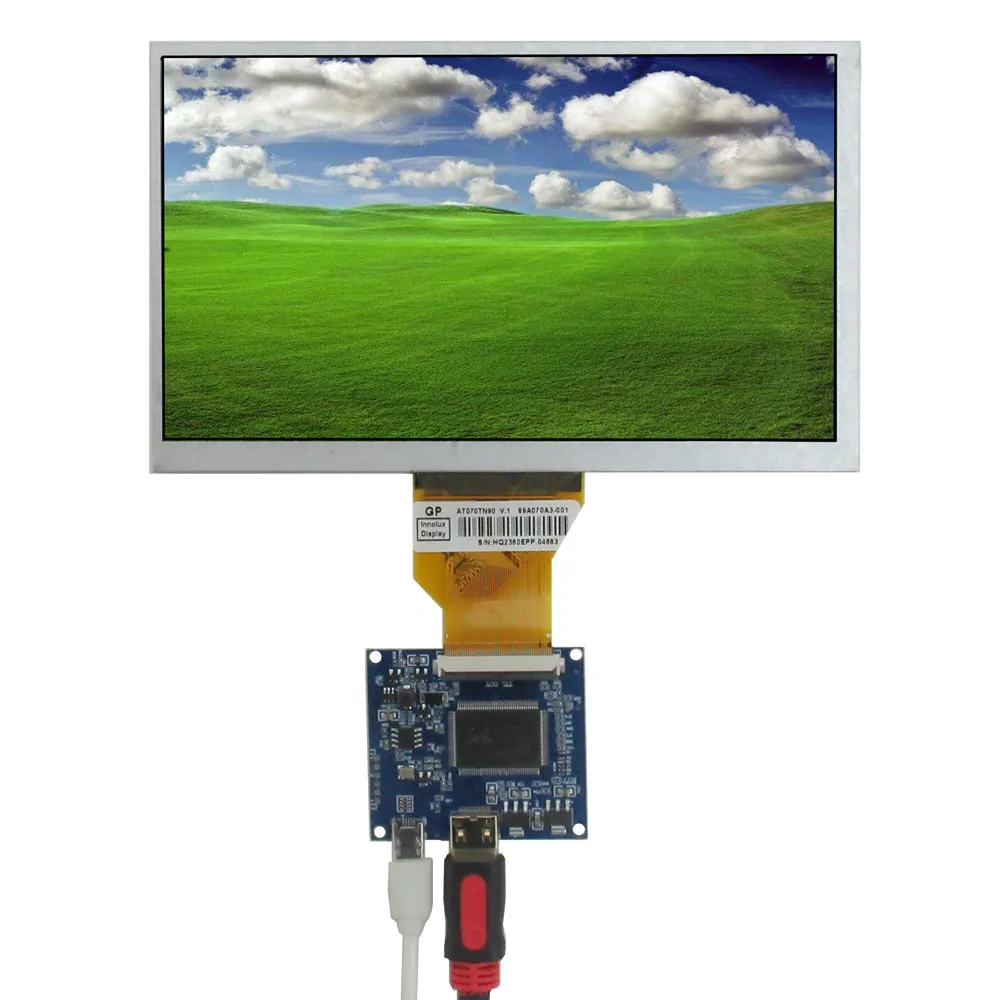 7 Inch AT070TN90 LCD Screen Display Monitor Driver Control Board For Raspberry Banana/Orange Pi Mini Computer PC
