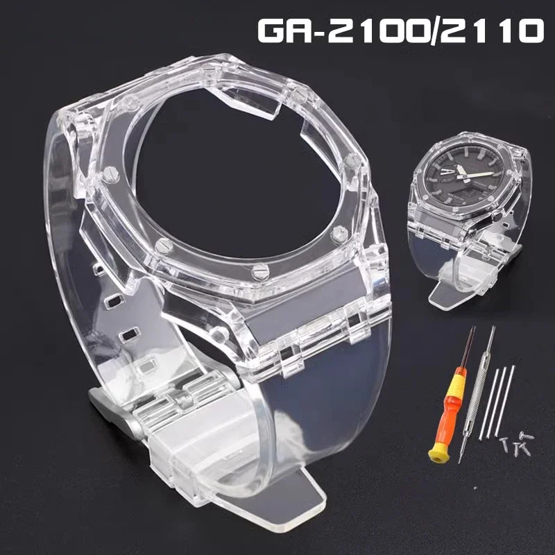 GA-2100 2110  ü ð ׼, ո ð ̽ Ʈ Ʈ,  Ǹ , öƽ   ŰƮ