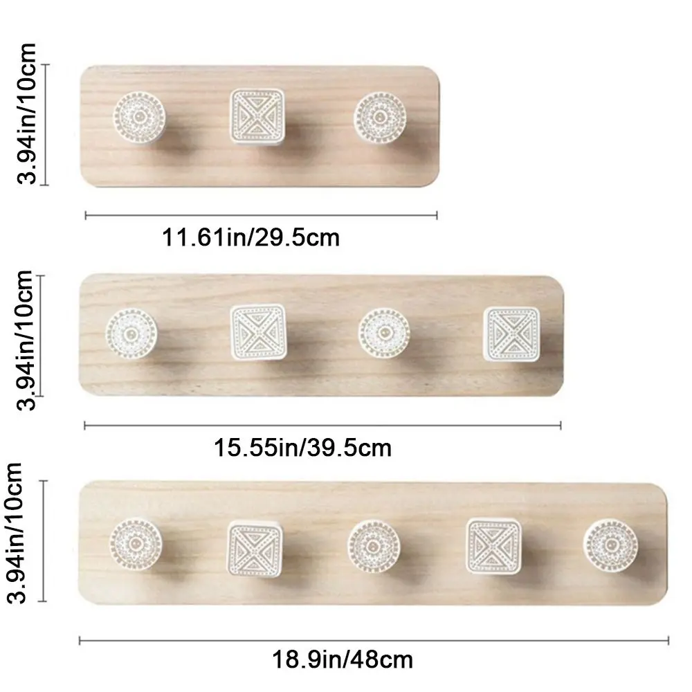 Nordic Homestay Clothing And Hat Decoration Hook Creative Home Hotel Entrance Living Room Wall Hanging Clothing And Hat Hook 6