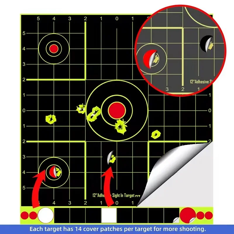  slider image of 10Pcs Color Splatter Target