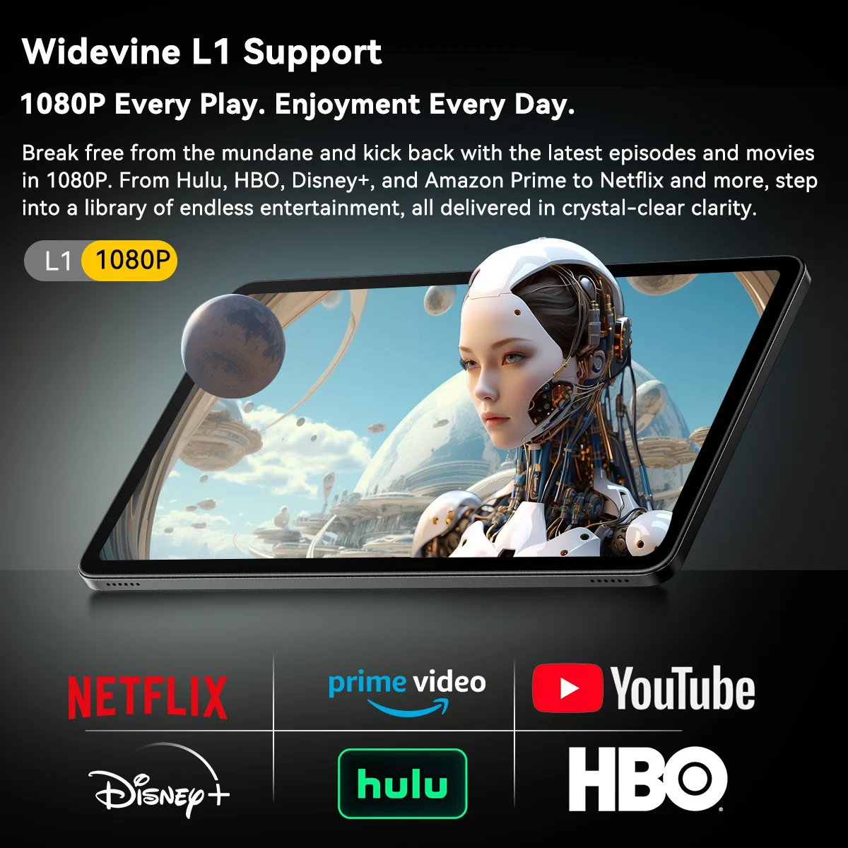 Blackview MEGA 2 Tablet PC SET, 12" 2.5K Display, Android 15 8GB +256GB, 9000mAh, With Bluetooth Keyboard, Mouse, Stylus