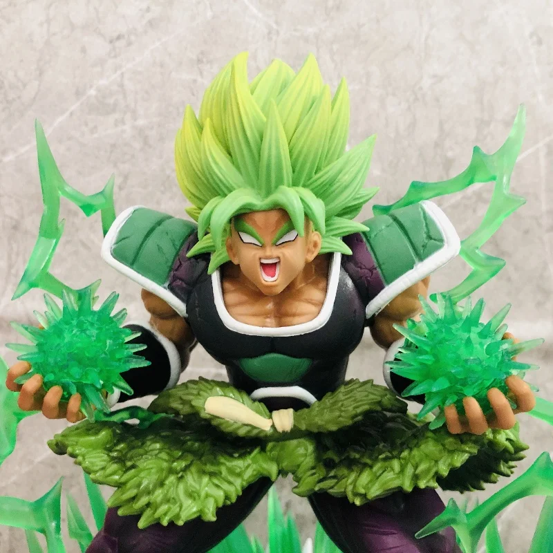 

Dragon Ball Handmade Furious Brolly Jingpin Wcf Fourth Play Gk Statue Model Statue Ornament Gift Collectible Model Handmade Orna
