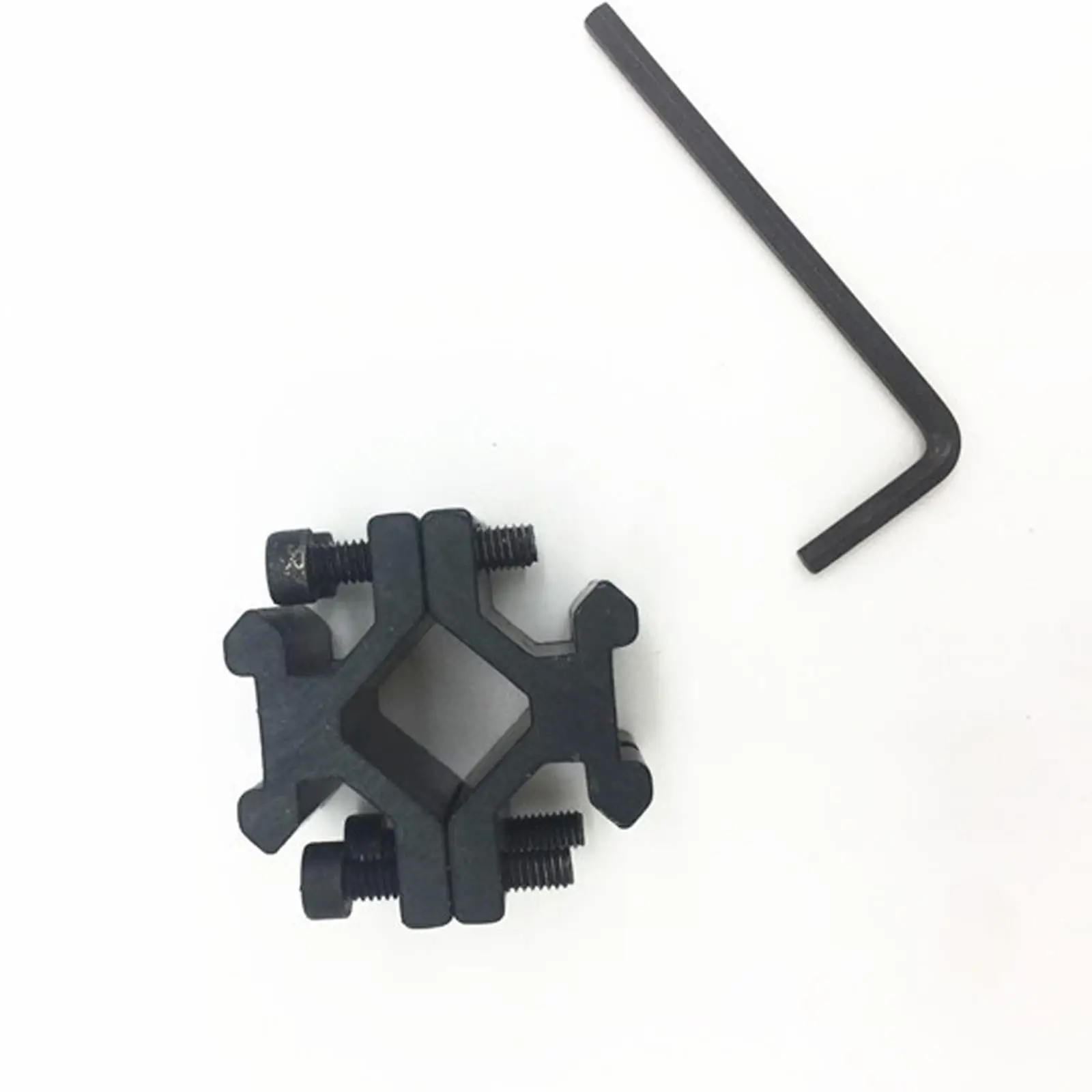Tactical Adjustable Universal Rail 1 PCS 20mm Rail Barrel Mount Picatinny Weaver Scope Flashlight Sight Torch Clip