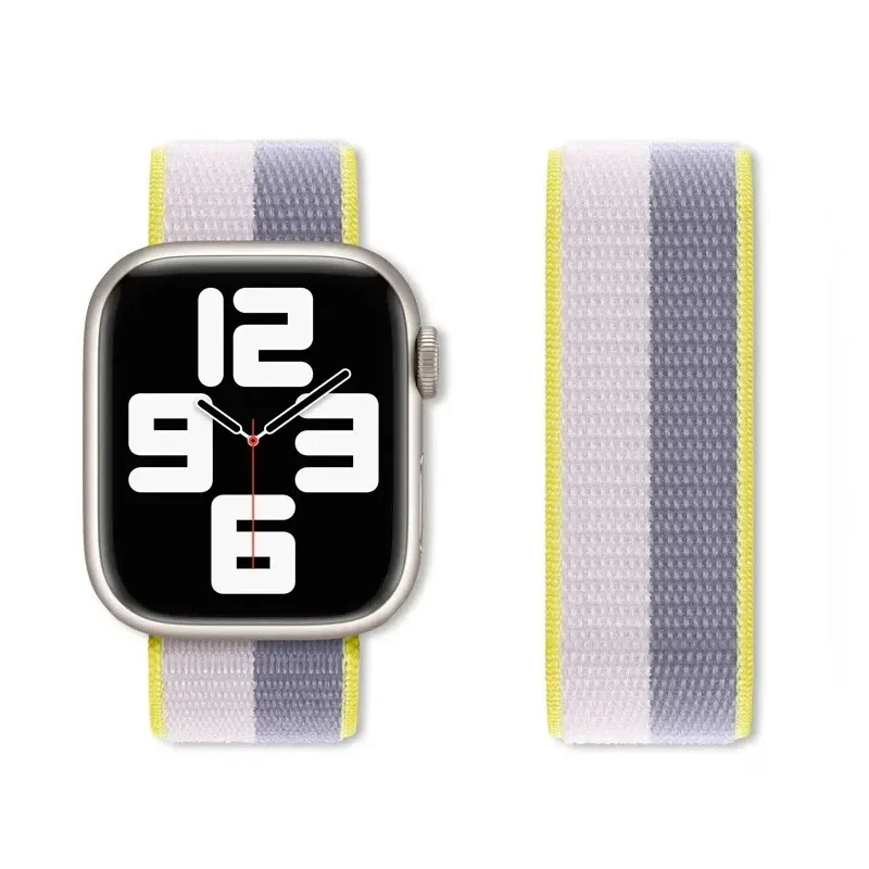Versatile Smartwatch Sport Loop Strap - Adjustable Band in Various Sizes