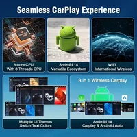 Wireless CarPlay Android Auto Multimedia Player For BMW 1 Series E87 E81 E82 E88 2004-2012 4G GPS BT Android 15 Car Radio Stereo 3