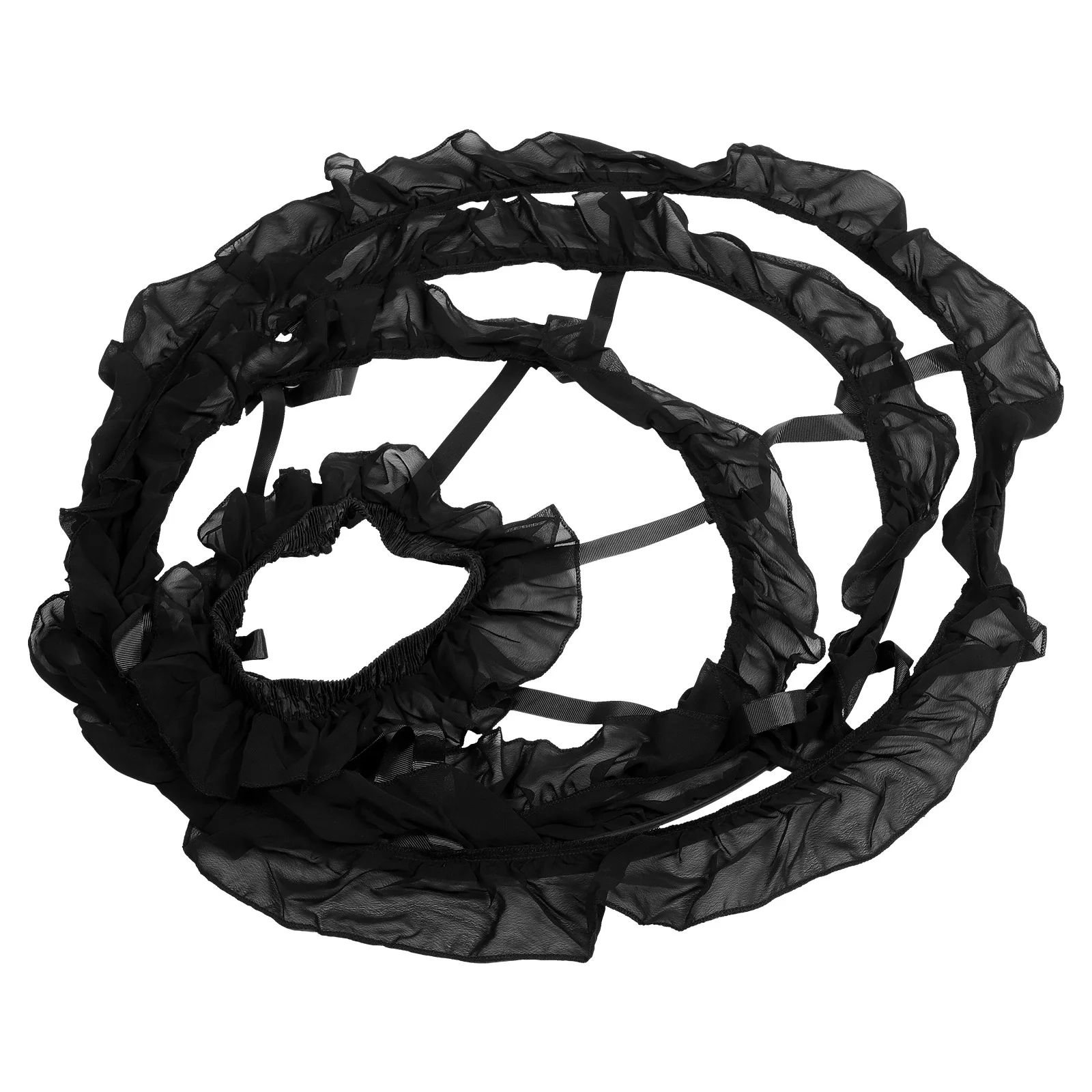 Hollow Bustle Skirt Cosplay Petticoat Underskirt Bird Cage Birdcage Women Hoop for Fabric Women's