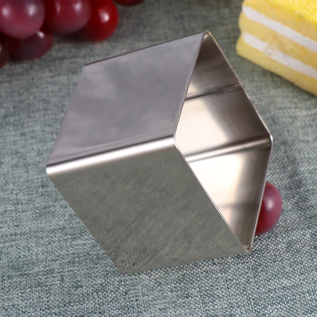 

Cake Ring Square Mousse Mold Stainless Steel Baking Mould Molds Dessert Cookie Pastry Cutters Rings For Cutter Oval Tool Pancake