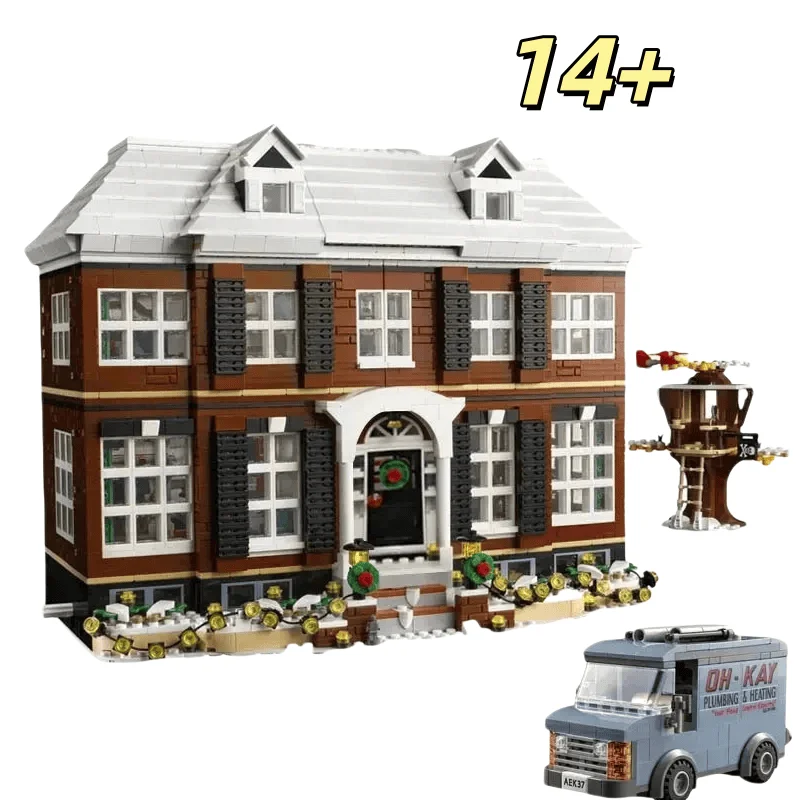 흥미롭고 정교한 장식 모델 3955개 홈 데코레이션 2026년 신제품 모듈식 조립 가족 단독 거주용 빌딩 블록 adv