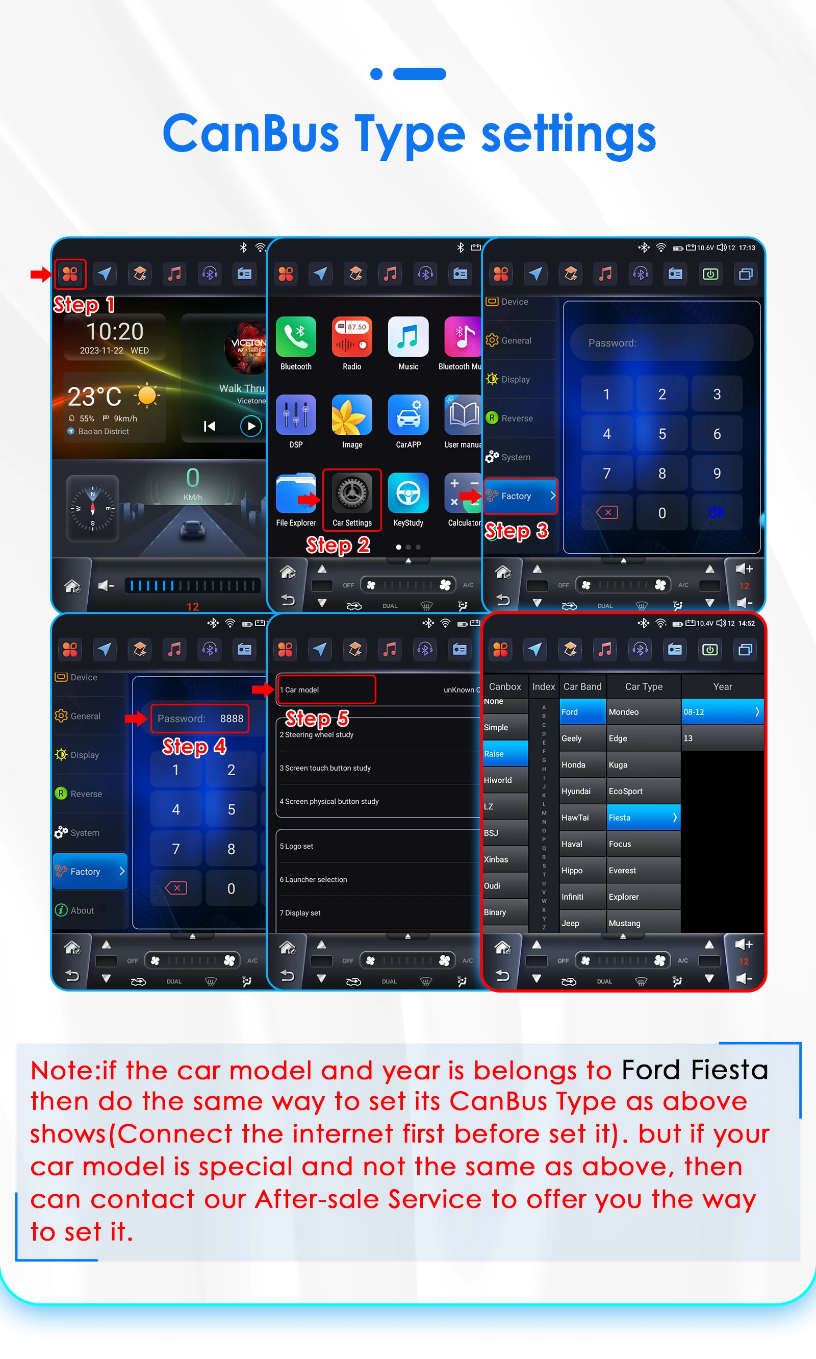 Hizpo 9,7 "Carplay Android Auto Radio Für Ford Fiesta 2009-2017 SYNC für Tesla Stil Multimedia Vertikale Bildschirm GPS 4G BT 7862 – Detail 37
