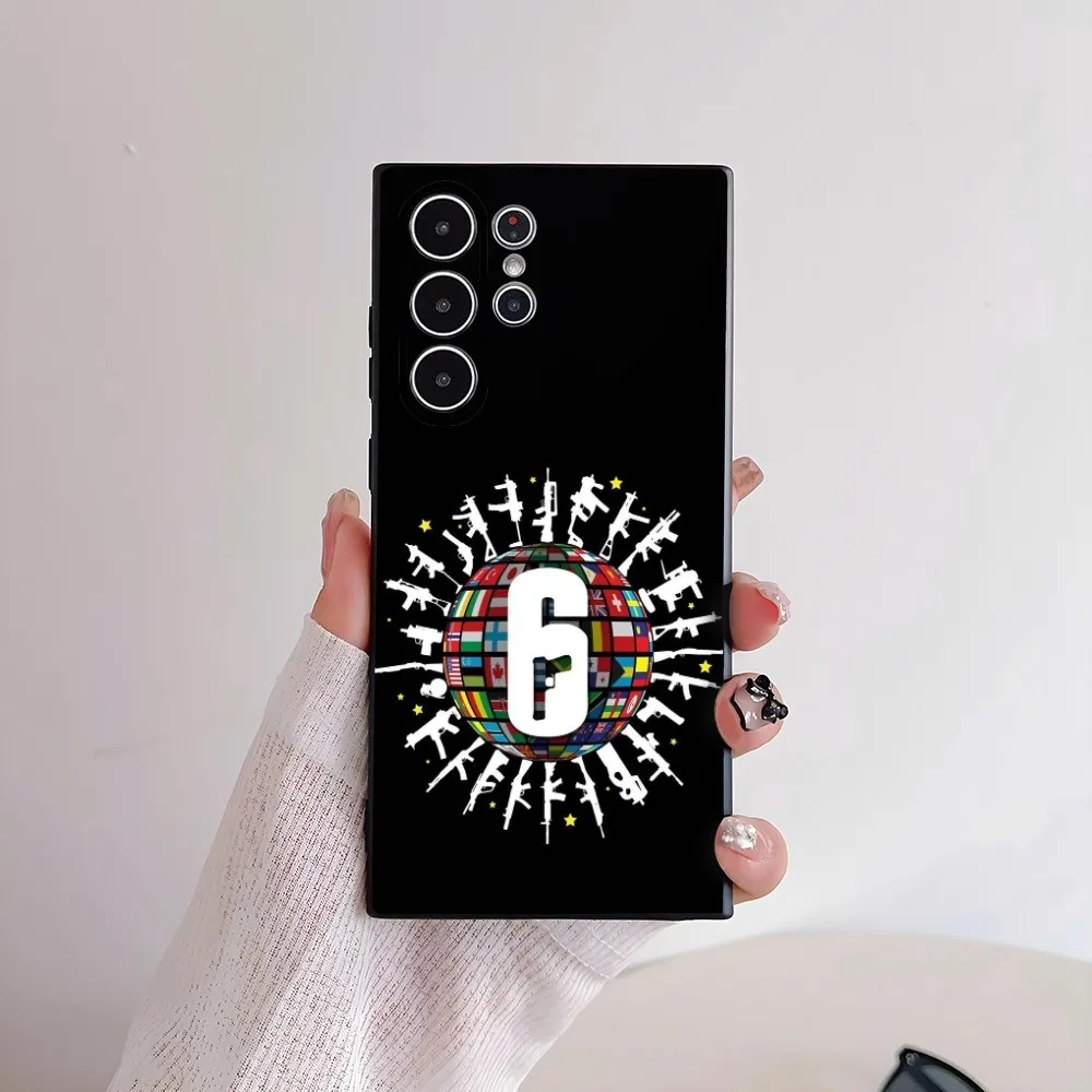 Spiel R-Rainbow 6 Siege Handyhülle für Samsung Galaxy S25 S24 S22 S23 Ultra S21 S20 Plus 5G Frosted Non-Slip Full Cover Soft Case – Detail 11
