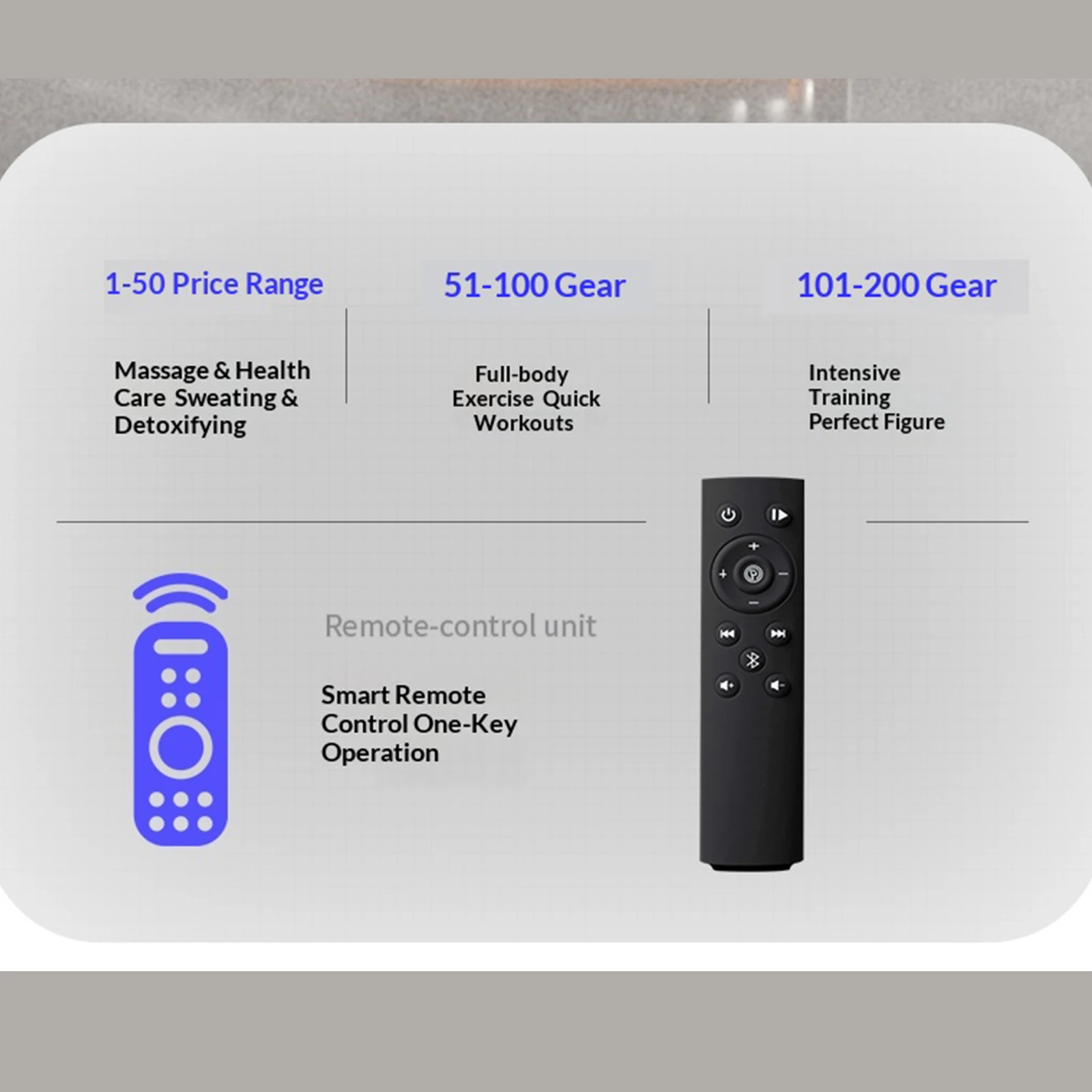 진동 플레이트 운동기구 200단계 체중 감량 지방 연소 근육 강화 로프 포함 스탠딩 쉐이킹 머신 홈 피트니스