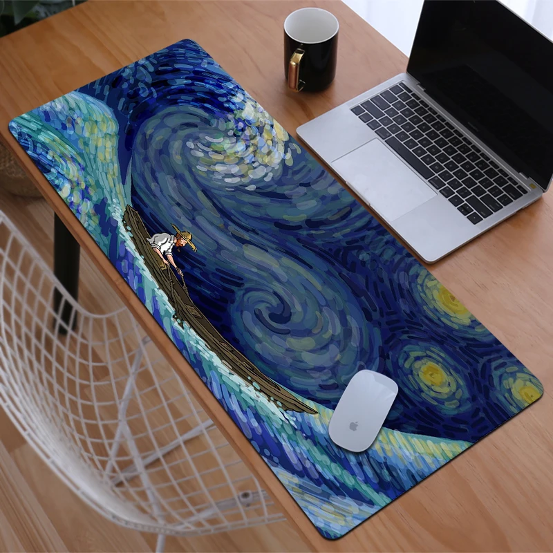 

Mouse Mat Van Gogh Computer Accessories Gaming Gamer Large Pad Kawaii Pads Laptops Mats Keyboard Non-slip Mause Mousepad Pc Xxl