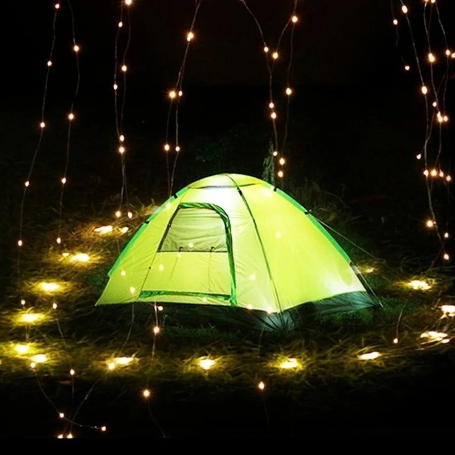 Waterproof USB LED Fairy String Lights - Copper Wire Garland for Outdoor & Indoor Decor