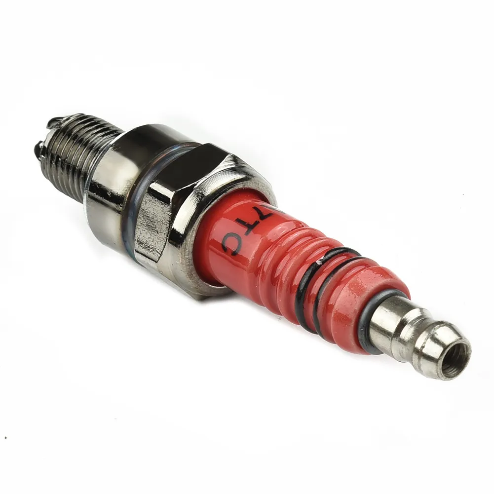 

Go Kart Spark Plug ATRTC 10mm High Performance 3-Electrode For GY6 50cc-150cc Motorcycle Scooter Dirt Bike Triple