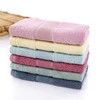 Square Hand towel Bamboo Pulp Fiber Children Washcloth Pure color 33*33CM Water Absorbent 3