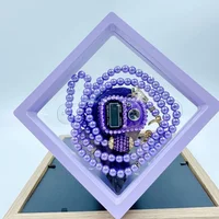 Muslim Prayer Beads Bracelet And Finger Counter Set Colour 99 Imitation Pearl Bracelets Resettable Finger Counter Ring - Image 3