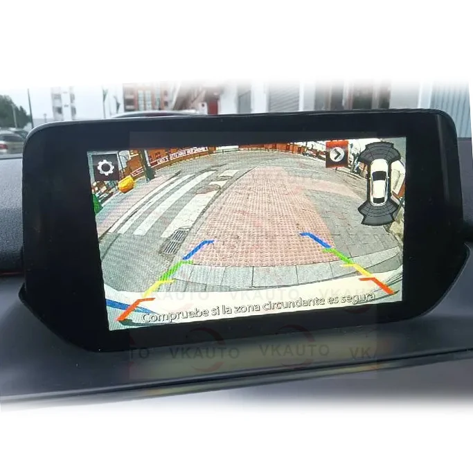 VKAUTO For MAZDA 6 SW 20152018 MZD Coneect 애프터마켓 후방 카메라 추가 백업 역방향 주차 카메라