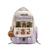 Capibara Backpack 2025 New Model Cute School Bag Fashion Cartoon Print Campus Backpack Teenager's Back to School Backpack 4