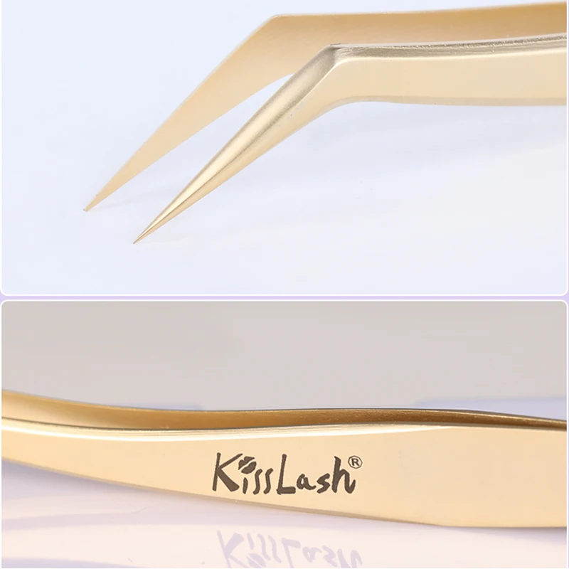 Eyelash Extension Tweezers for Classic Lashes Easy Fan Lash Russian Volume Eyelashes High Precision tweezer eyelash tweezers