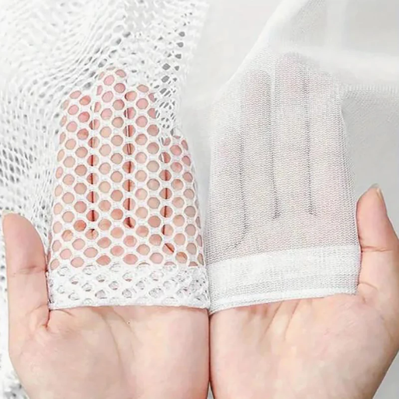 Big Size Large Washing Laundry Bag Mesh Organizer Net Dirty Bra Socks Underwear Shoe Storag Wash Machine Cover Clothes 6