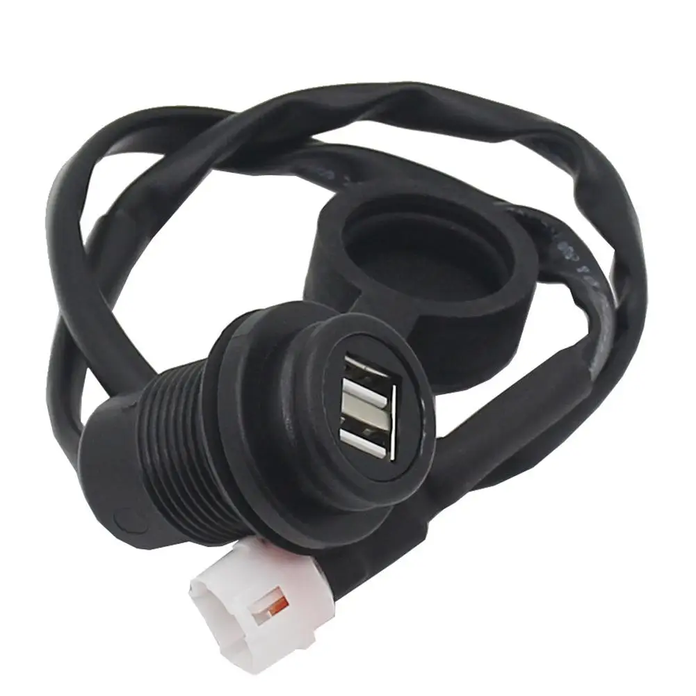 

Motorcycle Dual USB Charger Plug Socket Adapter Modified Accessories Compatible For Mt-09 Sp Mt07 Xsr700