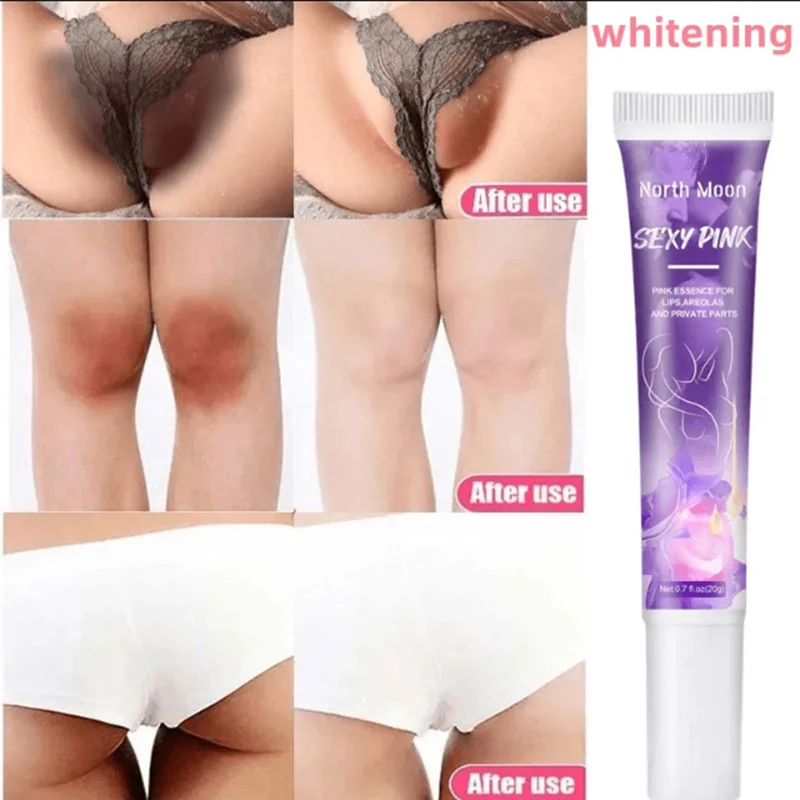 Whitening Body Cream Lotion Private Parts Underarm Lips Nipple Anal Bleaching Butt Knee Brighten Remove Melanin Skin Care 20g