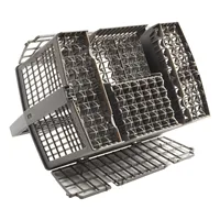 Parts Cutlery Basket Replacement 1pc Dishwasher Fittings For Bosch SMZ5100 For Siemens SZ73100 Gray Plastic Practical 2