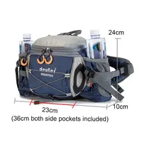 Outdoor Sports Waist Bag Cycling Camping Climbing Men's Backpack Hiking Shoulder Running Water Bottle Bicycle Fanny Pack Fishing 2