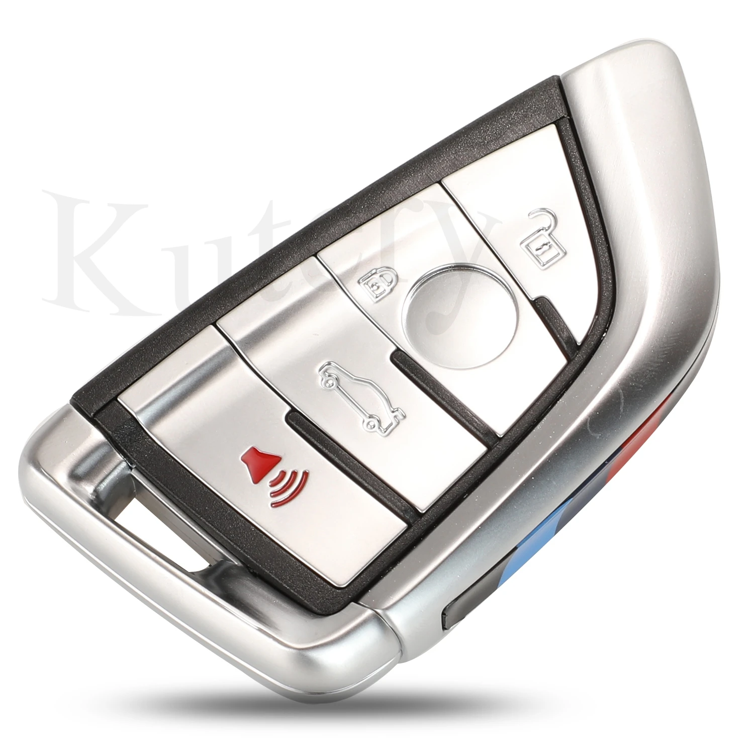 

Kutery 4 кнопки смарт-карты автомобильный чехол для ключей для BMW 1 2 7 серии X1 X5 X6 X5M X6M F класс брелок-чехол для дистанционного ключа вставить лезвие
